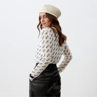 Лонгслив женский "MIST" цв. белый, р-р M/L