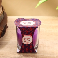 Свеча ароматическая "Candle" 100 гр, полуночный бриз