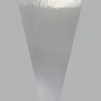 Пакет для цветов, конус под гладиолус, 14+52&times;80 см, прозрачный