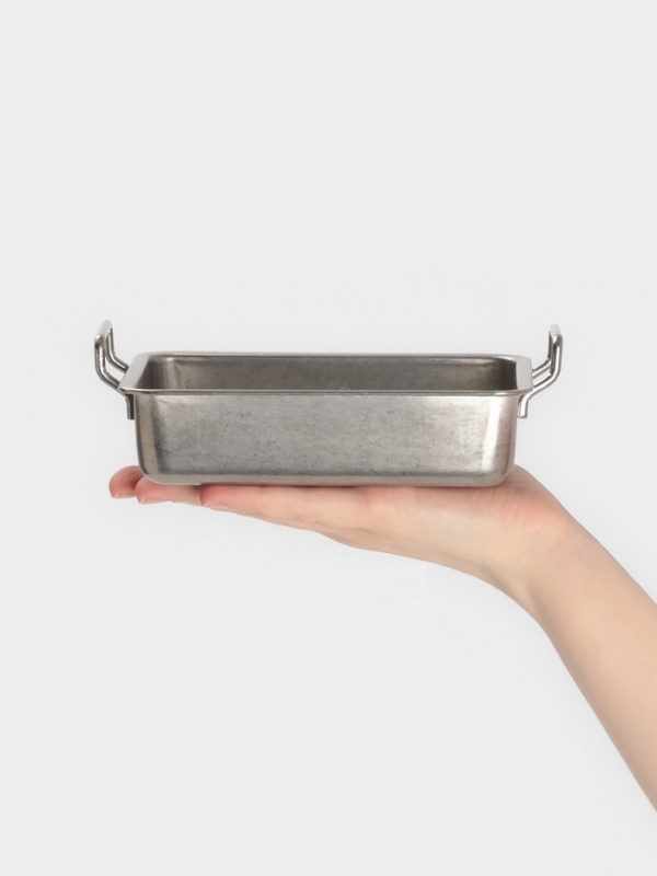 Противень для подачи 15х11х3,5см, 304 сталь