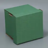 Коробка подарочная складная, упаковка, &laquo;Оливковая&raquo;, 16.5 х 15.5 х 15 см