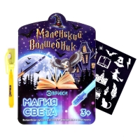 Набор для рисования светом &laquo;Маленький волшебник&raquo;, ручка с фонариком и невидимыми чернилами