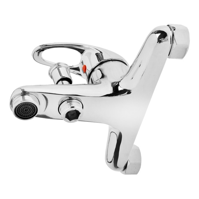 Смеситель для ванны ZEIN Z0153, картридж 35 мм, с душевым набором, хром Смеситель для ванны ZEIN Z0153, картридж 35 мм, с душевым набором, хром