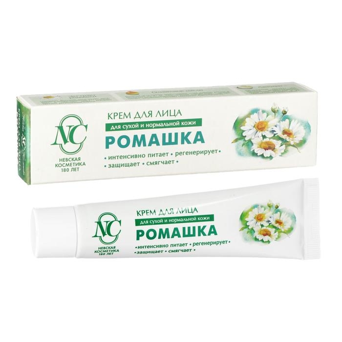 Крем для лица &laquo;Невская косметика&raquo;, ромашка, питание, регенерация, защита, смягчение, 40 мл