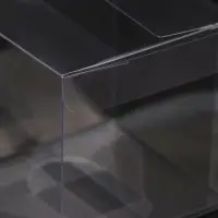Складная коробка из PVC, прозрачная, 7&times;7&times;7 см