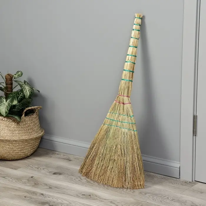 Веник 3-х лучевой 3-х прошивной &laquo;Сорго&raquo;, 380 гр, 85 см