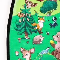 Незапинайка - защитная накидка на сиденье автомобиля &laquo;Лесные друзья&raquo;, 61х46 см