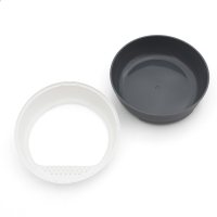 Туалет Нюша S с бортом без сетки 41 х 39 х 20 см серый FIX Туалет Нюша S с бортом без сетки 41 х 39 х 20 см серый FIX