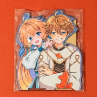 Фигурка аниме «Близнецы», 11,4 х 14 см, дерево Фигурка аниме «Близнецы», 11,4 х 14 см, дерево