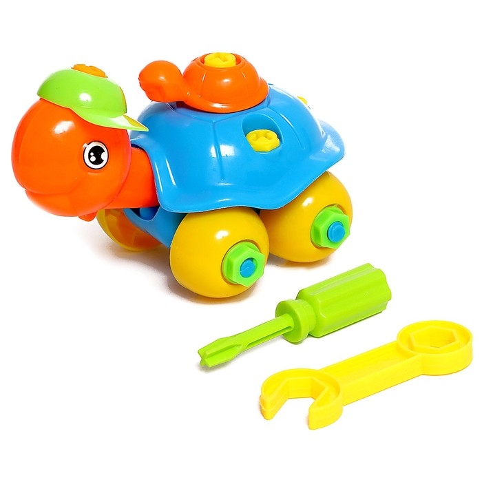 Конструктор винтовой &laquo;Черепашка&raquo;, 25 деталей