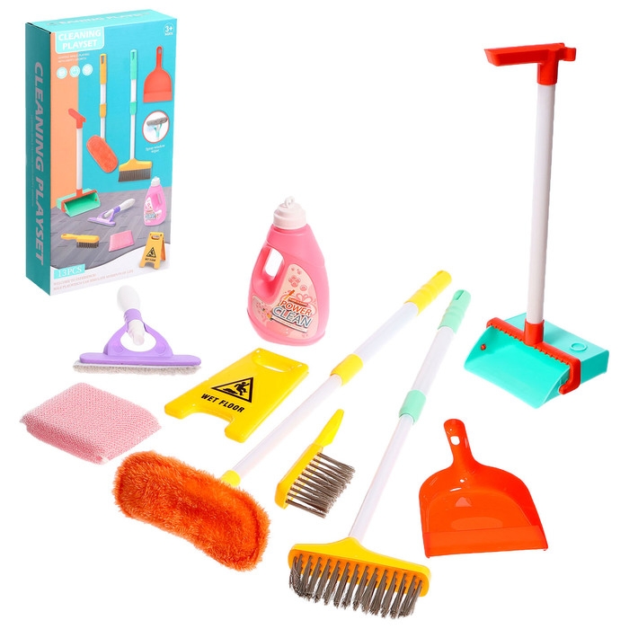 Набор хозяюшки &laquo;Чистюля&raquo;, 10 предметов