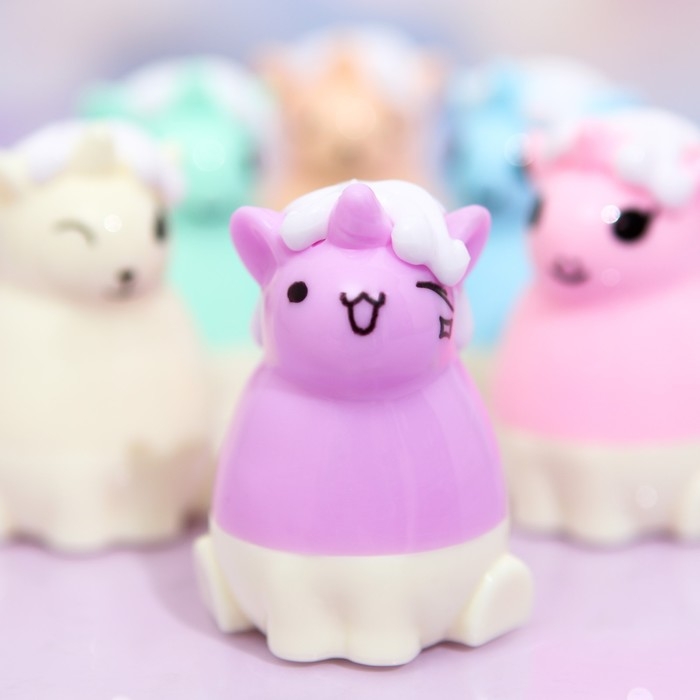 Бальзам для губ &laquo;Единорог&raquo;, микс цветов и ароматов