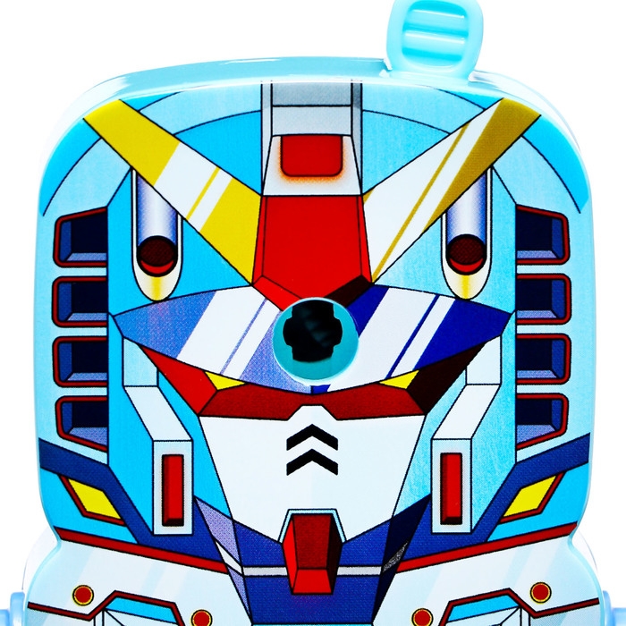 Точилка механическая с контейнером, Робот синий Точилка механическая с контейнером, Робот синий