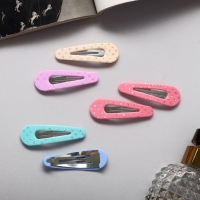 Невидимка для волос "Беатрис" (набор 6 шт) блеск, 5 см Невидимка для волос "Беатрис" (набор 6 шт) блеск, 5 см