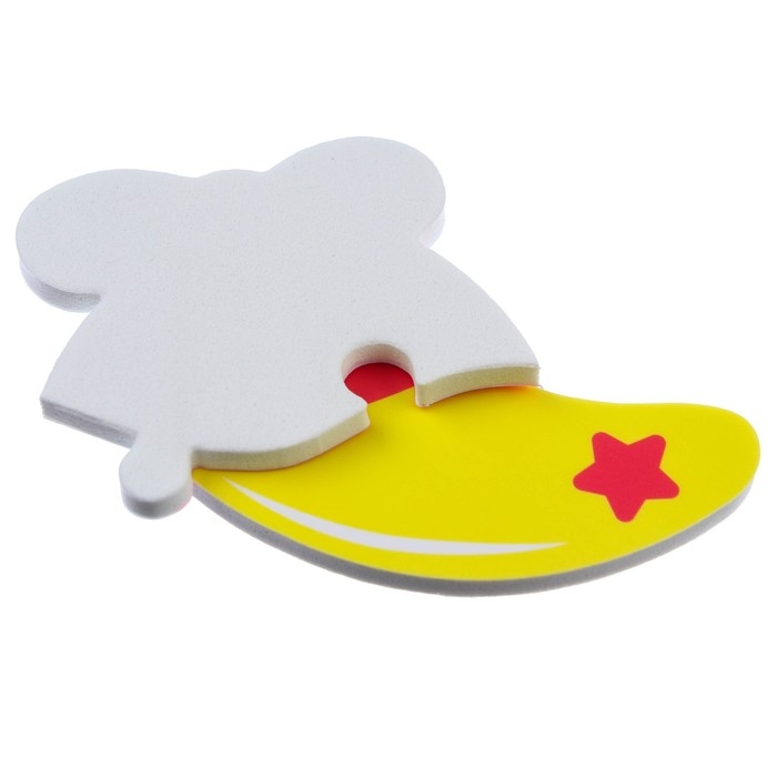 Мягкий пазл для малышей &laquo;Самолет&raquo;, 4 детали, Крошка Я