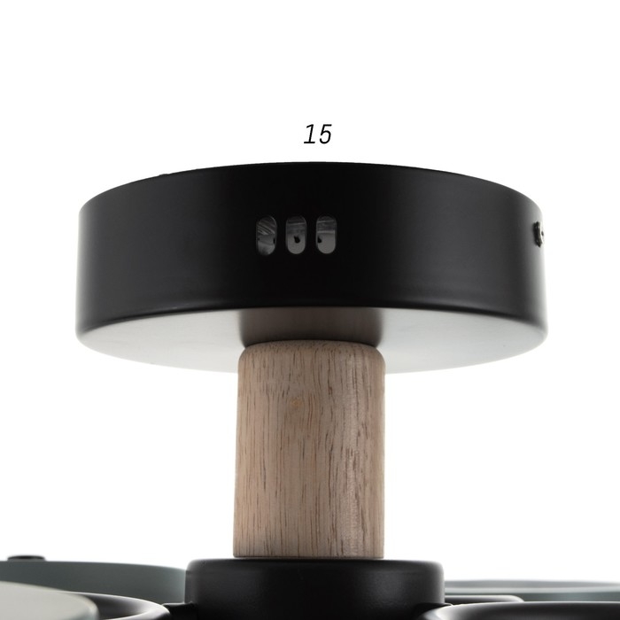 Люстра с ПДУ 2298/7GN LED 156Вт 3000-6000К зеленый 105х99х15 см BayerLux