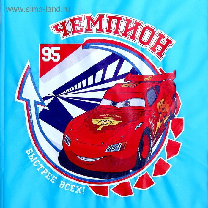 Дождевик детский, размер M, 100-110 см, Тачки Дождевик детский, размер M, 100-110 см, Тачки