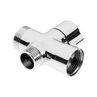 Дивертор ZEIN Z749, 3/4", 1/2", 3/4", для смесителя, круглая гайка, поворотный рычаг, хром Дивертор ZEIN Z749, 3/4", 1/2", 3/4", для смесителя, круглая гайка, поворотный рычаг, хром