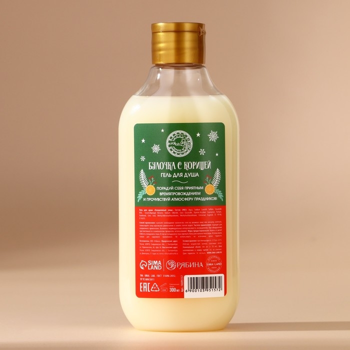 Подарочный набор косметики &laquo;С Новым Годом&raquo;, гель для душа 300 мл и бомбочки для ванны 4 х 40 г, Winter Melody by URAL LAB