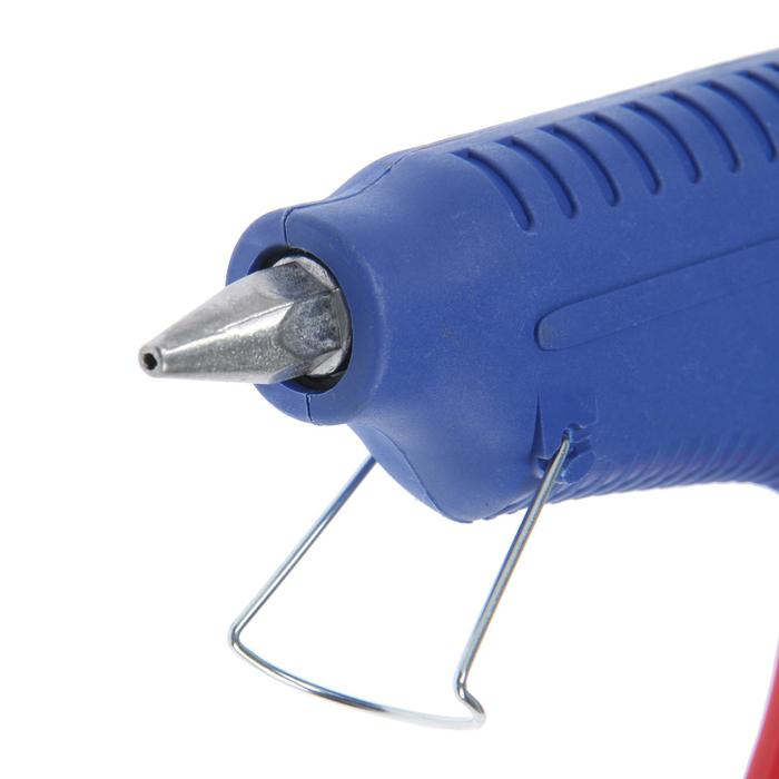 Клеевой пистолет ТУНДРА, 60 Вт, 220 В, шнур 1.2 м, выключатель, индикатор, антикапля, 11 мм Клеевой пистолет ТУНДРА, 60 Вт, 220 В, шнур 1.2 м, выключатель, индикатор, антикапля, 11 мм