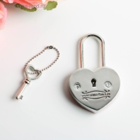 Замок свадебный с ключом &laquo;Вместе навсегда&raquo;.