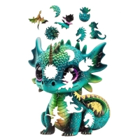 Пазл мини «Дракончик волшебный» Пазл мини «Дракончик волшебный»