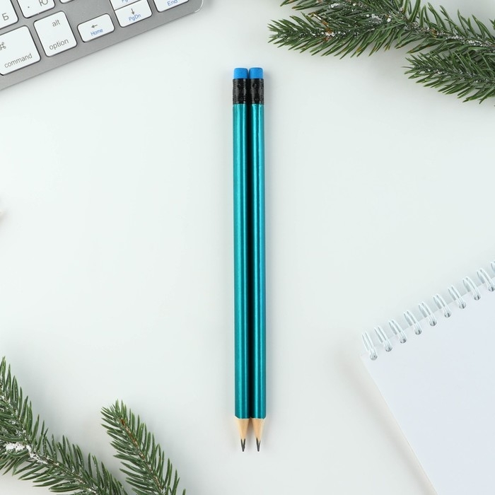 Подарочный набор новогодний &laquo;Волшебный набор&raquo;: блокнот, карандаши, наклейки и значок