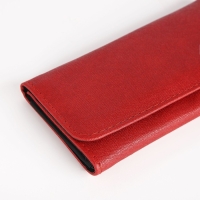 Кошелёк женский на кнопке, цвет красный Кошелёк женский на кнопке, цвет красный