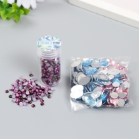 Декор "Градиент фиолетовый" d=4 мм 10г 200 шт 5х2,5 см МИКС