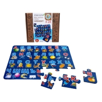 Пазлы из дерева «Мои первые пазлы. Алфавит», 24 эл. Пазлы из дерева «Мои первые пазлы. Алфавит», 24 эл.