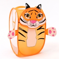 Корзинка для игрушек &laquo;Тигрёнок&raquo; 34 &times; 34 &times; 55 см