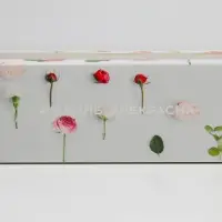 Коробка для макарун, кондитерская упаковка &laquo;Жизнь прекрасна&raquo;, 5.5 х 18 х 5.5 см