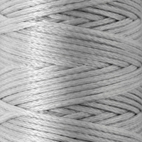 Нитки вощёные, плоские, 210D/16, 1 мм, 50 &plusmn; 2 м, цвет серый