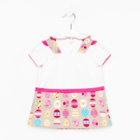 Комплект для девочки, рост 68/74 см, цвет розово-бежевый