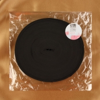 Резинка вязаная, 30 мм, 25 ± 2 м, цвет чёрный Резинка вязаная, 30 мм, 25 ± 2 м, цвет чёрный