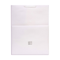 Пакет подарочный с окном, белый, 60 х 45 х 35 см