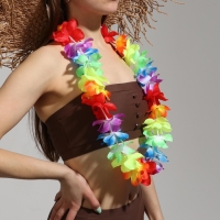 Гавайское ожерелье «Радуга цветов» Гавайское ожерелье «Радуга цветов»