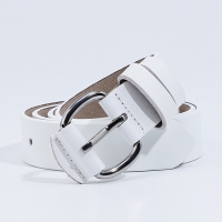 Ремень женский, ширина 3 см, винт, пряжка со вставкой, цвет белый Ремень женский, ширина 3 см, винт, пряжка со вставкой, цвет белый