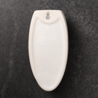 Кашпо подвесное "Силуэт" белое, 20х10х6см Кашпо подвесное "Силуэт" белое, 20х10х6см