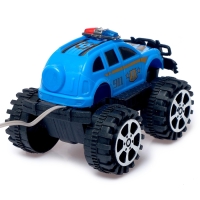 Джип &laquo;Полиция&raquo;, на дистанционном управлении, работает от батареек, МИКС