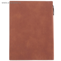 Ежедневник недатированный А5, 100 листов в линейку, с отделением для ручки, обложка ЛАЙТ пвх, МИКС