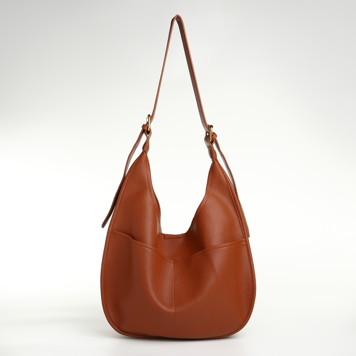 Сумка женская на магните TEXTURA, средний размер, цвет коричневый Сумка женская на магните TEXTURA, средний размер, цвет коричневый