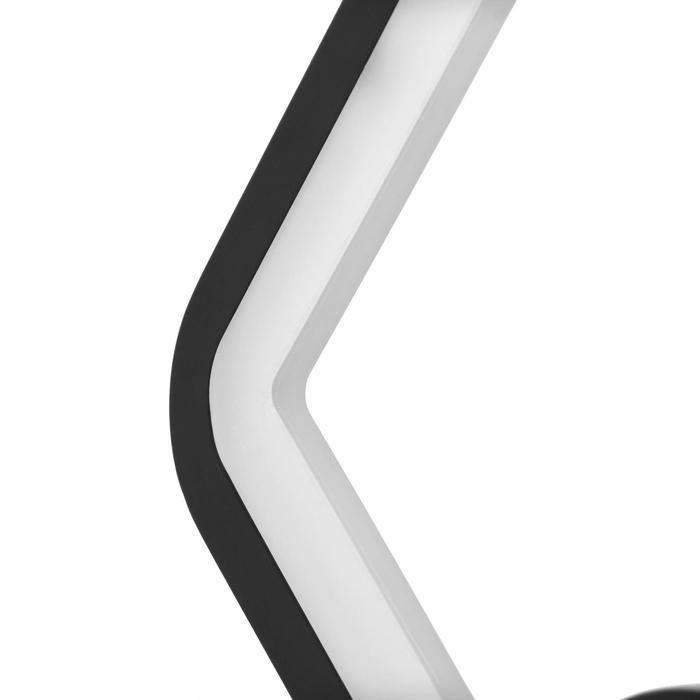 Бра "Ромб" 15Вт LED 4000К черный 22х7,5х26,5 см