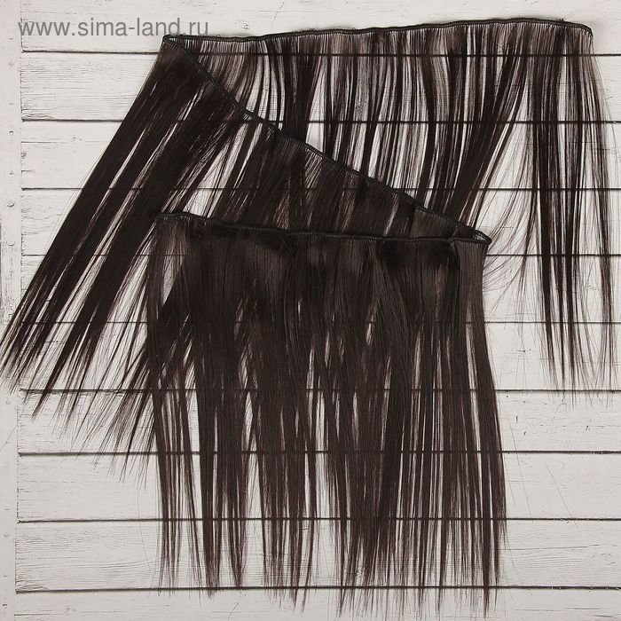 Волосы - тресс для кукол «Прямые» длина волос: 25 см, ширина: 100 см, цвет № 2 Волосы - тресс для кукол «Прямые» длина волос: 25 см, ширина: 100 см, цвет № 2