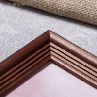 Фоторамка сосна с20 махагон 25х35 см (пластиковый экран)