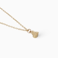 Кулоны &laquo;Неразлучники&raquo; на магните, четыре сердца, цвет золото, 55 см