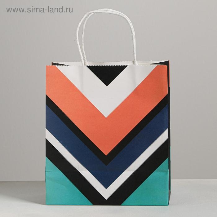 Пакет подарочный крафтовый, упаковка, Present, 22 х 25 х 12 см Пакет подарочный крафтовый, упаковка, Present, 22 х 25 х 12 см