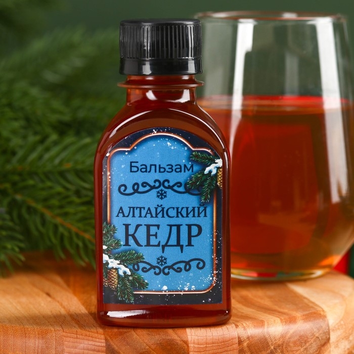 Подарочный набор &laquo;Благополучия&raquo;: чай 20 г., безалкогольный бальзам 100 мл.