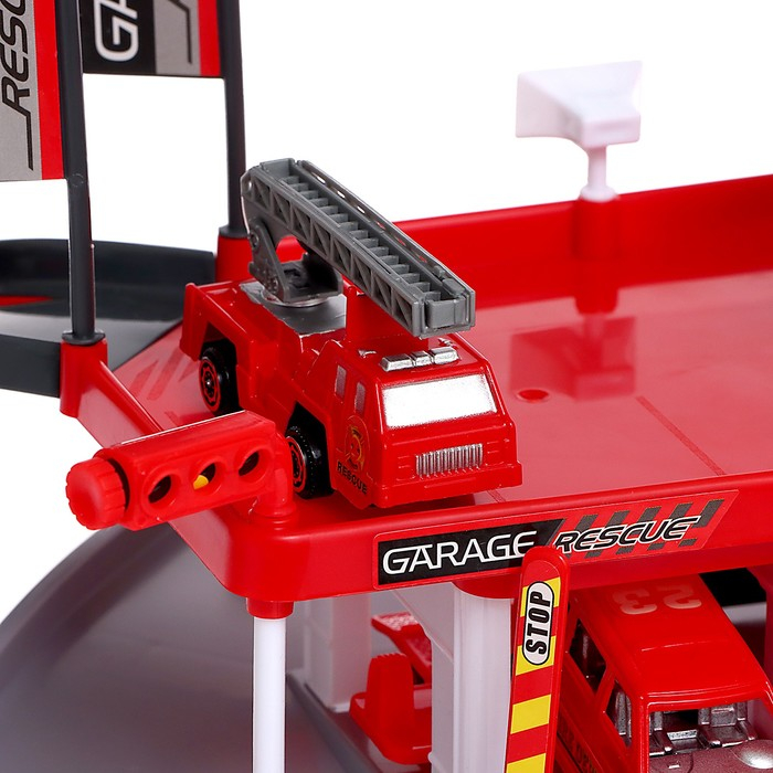 Игровой набор &laquo;Служба спасения 911&raquo;, 2 уровня, вертолетная площадка