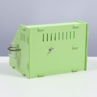 Клетка-переноска для грызунов,акриловая, зелёная, 29 х 23,5 х 22 см Клетка-переноска для грызунов,акриловая, зелёная, 29 х 23,5 х 22 см